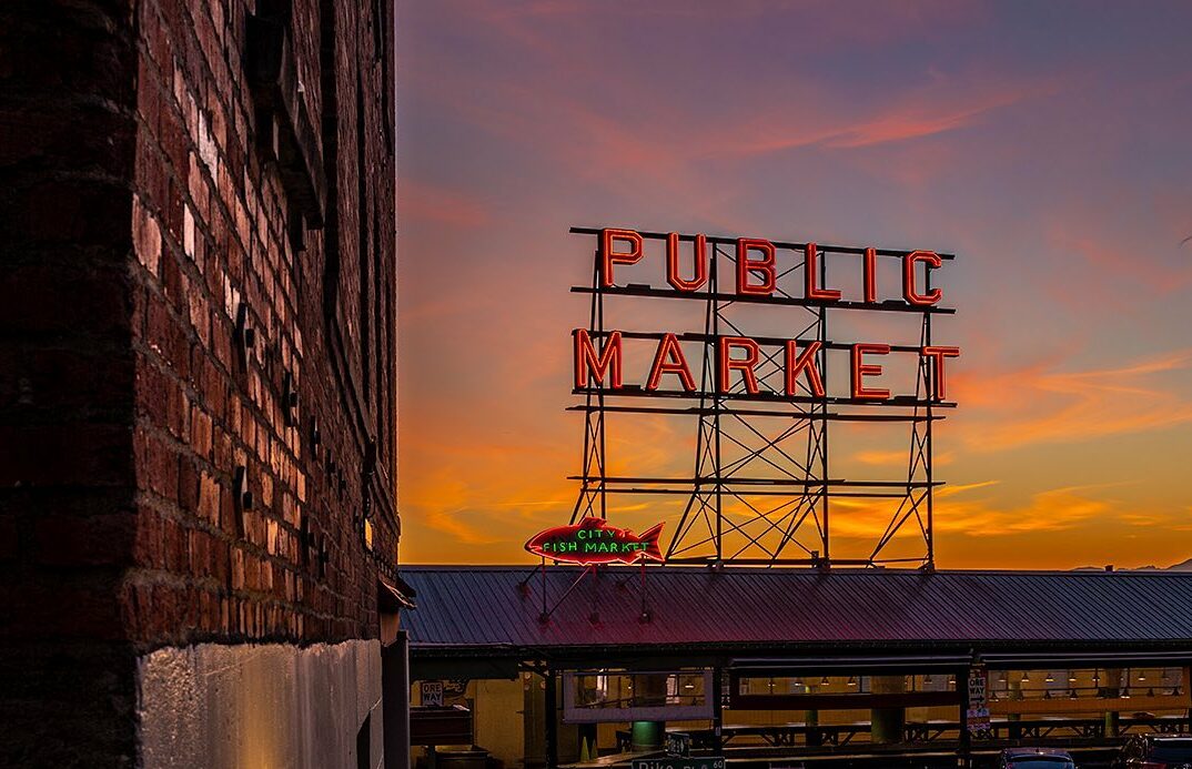 Sunset Pike Place Market